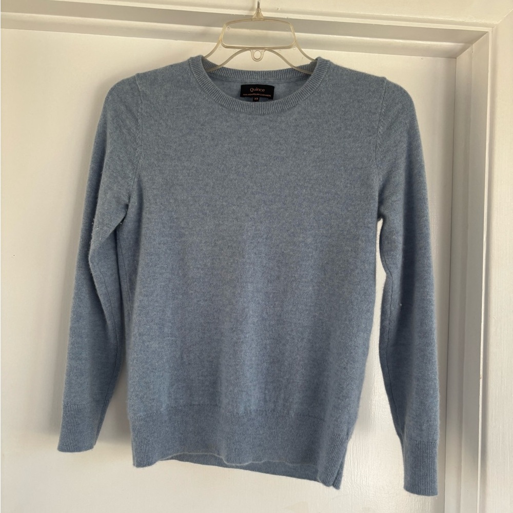 Quince cashmere long sleeve top